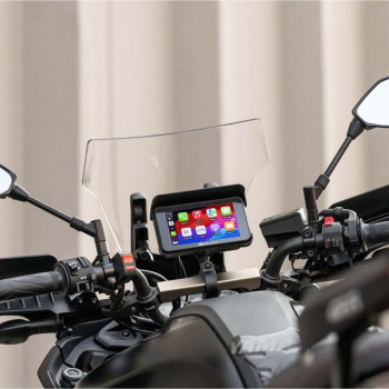 BIKEPLAY GUARDIAN display with Dash Cam front and rear