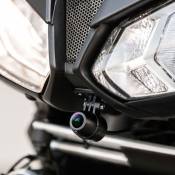 BIKEPLAY GUARDIAN display with Dash Cam front and rear