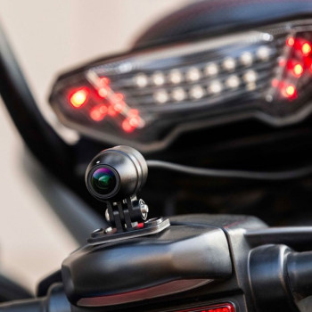 BIKEPLAY GUARDIAN display with Dash Cam front and rear