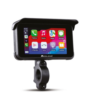 BIKEPLAY GUARDIAN display with Dash Cam front and rear